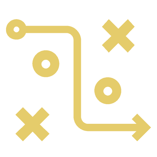 Immersive Brand Strategy icon gold