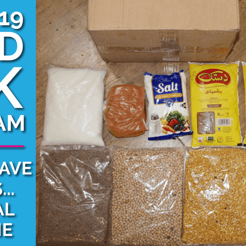 COVID-19 fundraiser for food relief packages