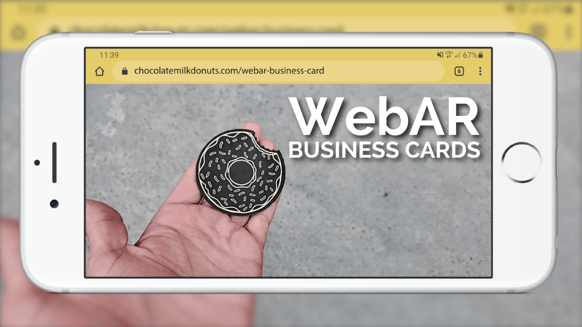 Thumbnail image for WebAR business cards video